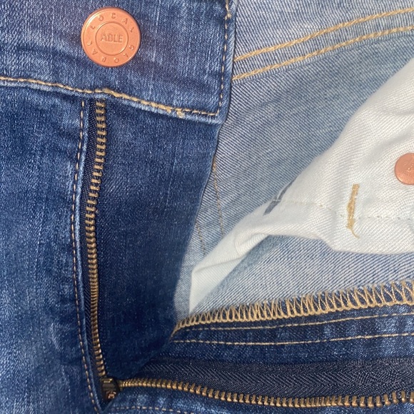 (A7) Able The High Rise Blue Jeans, Size 28, NWT - Picture 6 of 13